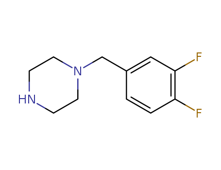 1-(3,4-difluorobenzyl)piperazine