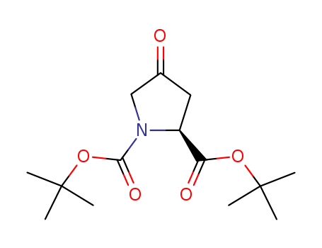 (S)-DI-TERT-BUTYL 4-OXOPYRROLIDINE-1,2-DICARBOXYLATE  CAS NO.166410-05-5
