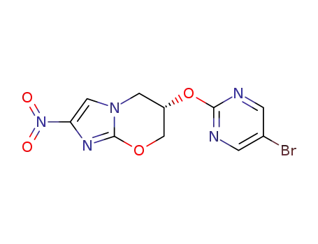 (S)‐6‐((5‐bromopyrimidin‐2‐yl)oxy)‐2‐nitro‐6,7‐dihydro‐5H‐imidazo[2,1‐b][1,3]oxazine