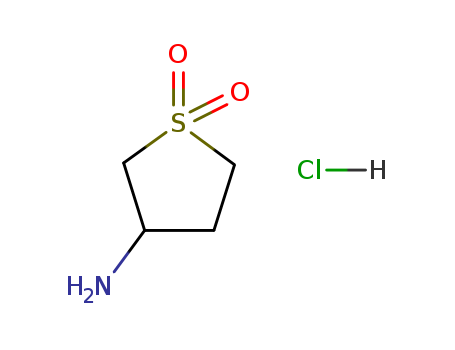Tetrahydro-3-thiophenamine 1,1-dioxide HCl