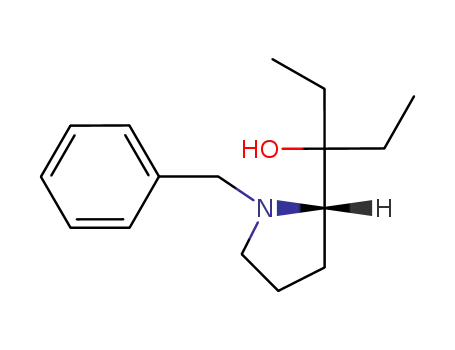 (S)-(-)-1-benzyl-2-(1-hydroxy-1-ethylpropyl)-pyrrolidine