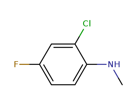 Benzenamine, 2-chloro-4-fluoro-N-methyl-