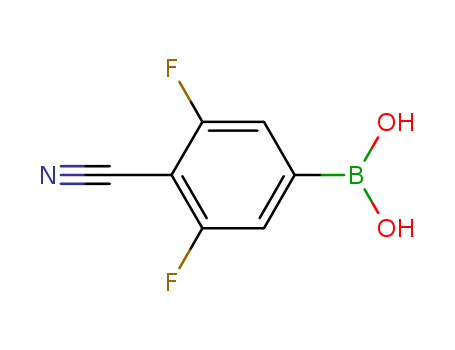 (4-CYANO-3,5-DIFLUOROPHENYL)BORONIC ACID