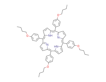 Molecular Structure of 57450-62-1 (5,10,15,20-tetrakis(4-butoxyphenyl)-Porphine)