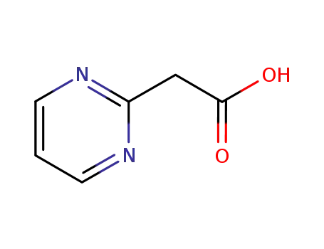 Molecular Structure of 66621-73-6 (2-Pyrimidineacetic acid)