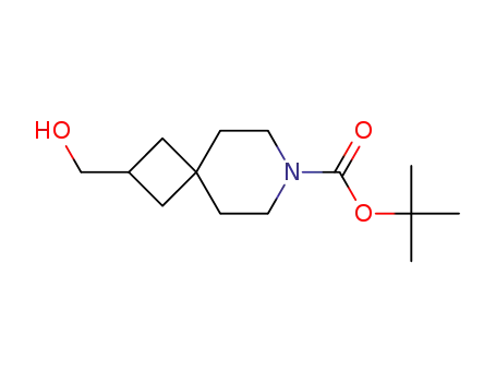 Molecular Structure of 1356476-27-1 (7-Boc-7-azaspiro[3.5]nonane-2-Methanol)