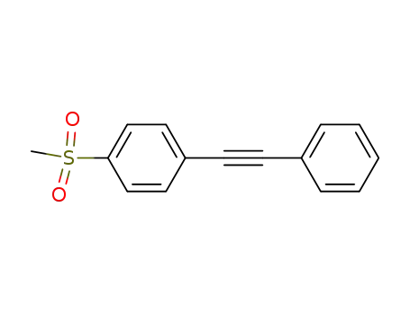 1-메탄설포닐-4-페닐에티닐-벤젠