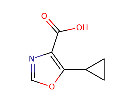 5-시클로프로필-1,3-옥사졸-4-카르복실산