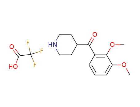 (2,3-Dimethoxyphenyl)-4-piperidinylmethanone Trifluoroacetate