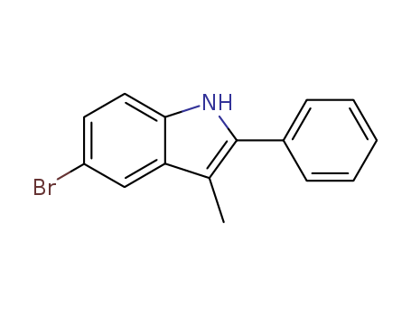 5-Bromo-3-methyl-2-phenyl-1H-indole