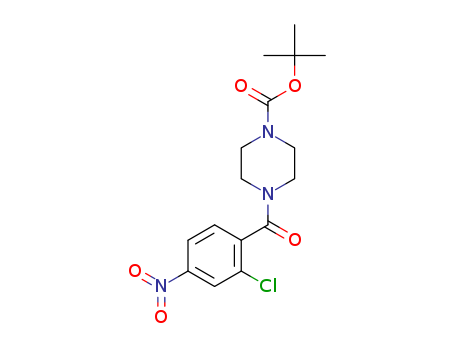 Tert-Butyl 4-(2-Chloro-4-Nitrobenzoyl)Piperazine-1-Carboxylate