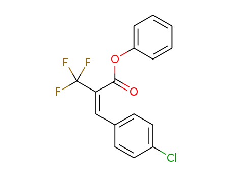 C<sub>16</sub>H<sub>10</sub>ClF<sub>3</sub>O<sub>2</sub>