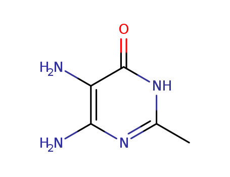5,6-diamino-2-methylpyrimidin-4(5H)-one