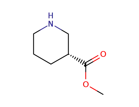 Molecular Structure of 164323-85-7 ((R)-Methyl nipecotate)