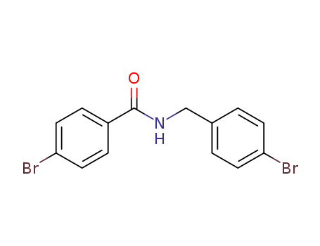 Molecular Structure of 670229-48-8 (4-BroMo-N-(4-broMobenzyl)benzaMide, 97%)