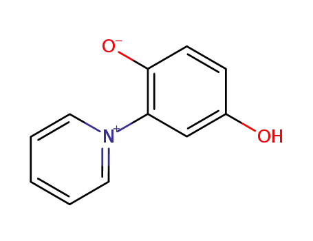 Molecular Structure of 6941-26-0 (1-(2,5-dihydroxyphenyl)pyridinium)