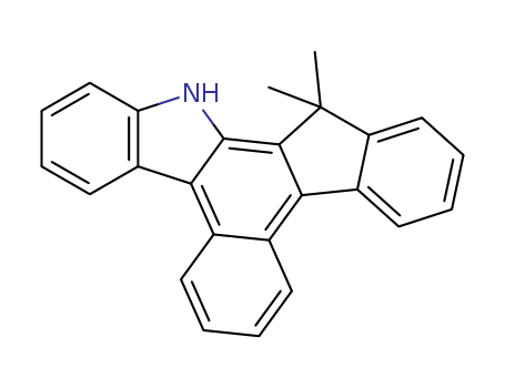 13,14-dihydro-14,14-dimethyl-benz[c] indeno[2, 1- a] carbazole