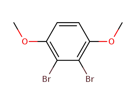 Molecular Structure of 5030-61-5 (1,4-DIMETHOXY-2,3-DIBROMOBENZENE)