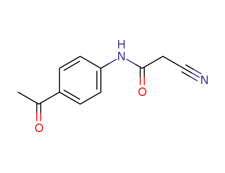 N- (4- 아세틸 페닐) -2- 시아 노아 세트 아미드