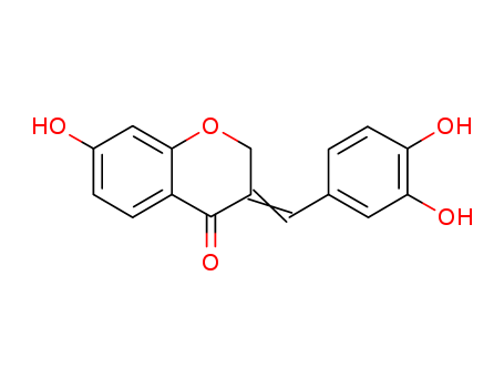 4H-1-Benzopyran-4-one,3-[(3,4-dihydroxyphenyl)methylene]-2,3-dihydro-7-hydroxy- (9CI)