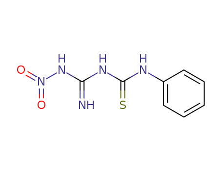 Molecular Structure of 90223-75-9 (1-(phenyl-3-(N-nitroguanidine))thiourea)
