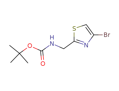 Molecular Structure of 697299-87-9 (tert-butyl (4-bromothiazol-2-yl)methylcarbamate)