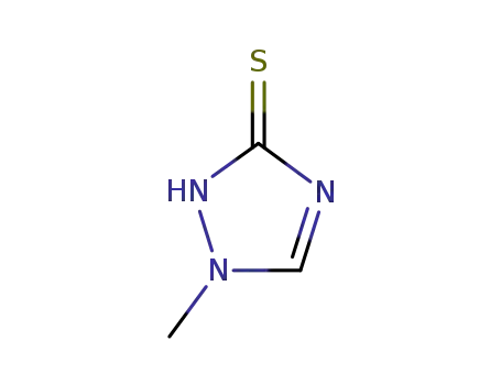 Molecular Structure of 29983-22-0 (3H-1,2,4-Triazole-3-thione, 1,2-dihydro-1-methyl-)