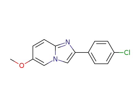 2-(4-Chlorophenyl)-6-methoxyimidazo[1,2-a]pyridine