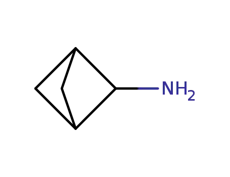 Molecular Structure of 67947-39-1 (Bicyclo[1.1.1]pentan-2-amine)