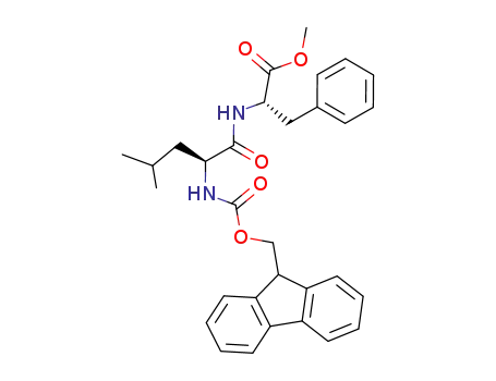 L-Phenylalanine, N-[(9H-fluoren-9-ylmethoxy)carbonyl]-L-leucyl-, methyl
ester