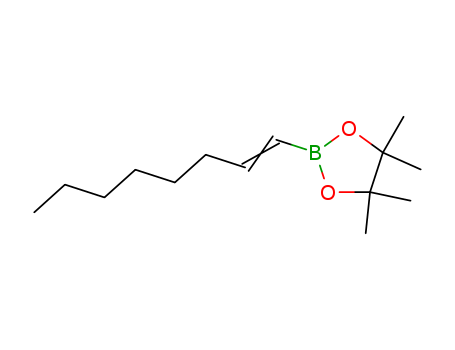 1,3,2-Dioxaborolane,4,4,5,5-tetramethyl-2-(1-octen-1-yl)-