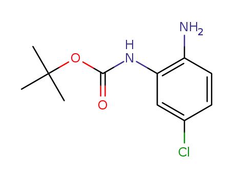 Molecular Structure of 954238-88-1 ((2-AMINO-5-CHLORO-PHENYL)-CARBAMIC ACID TERT-BUTYL ESTER)