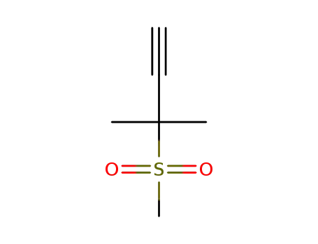 Molecular Structure of 2109226-54-0 (3-methyl-3-(methylsulfonyl)but-1-yne)