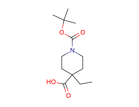 1,4-Piperidinedicarboxylicacid, 4-ethyl-, 1-(1,1-dimethylethyl) ester