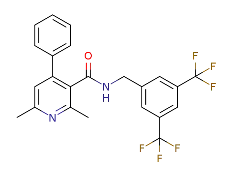 N-[3,5-bis(trifluoromethyl)benzyl]-2,6-dimethyl-4-phenylnicotinamide