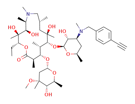 (3'-N-(4-ethynylbenzyl))azithromycin