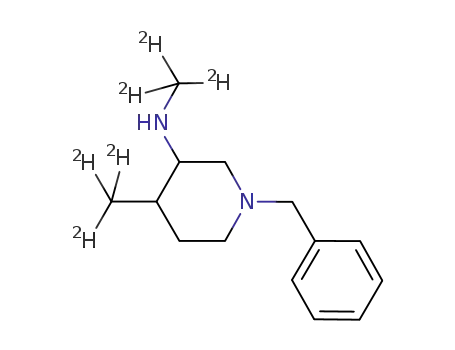 (1-benzyl-4-d3-methyl-piperidin-3-yl)-d3-methyl-amine
