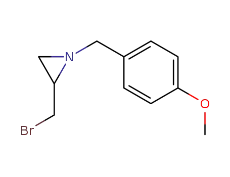 Aziridine, 2-(bromomethyl)-1-[(4-methoxyphenyl)methyl]-