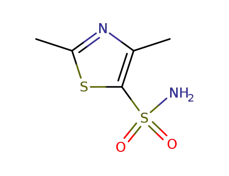 Molecular Structure of 80466-90-6 (5-Thiazolesulfonamide,2,4-dimethyl-(9CI))
