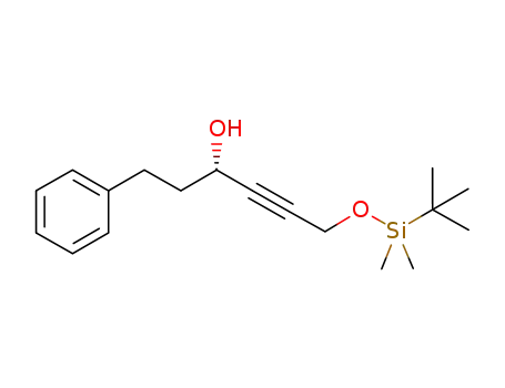 (S)-6-[(tert-butyldimethylsilyl)oxy]-1-phenylhex-4-yn-3-ol