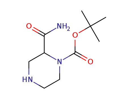 tert-부틸 2-카르바모일피페라진-1-카르복실레이트
