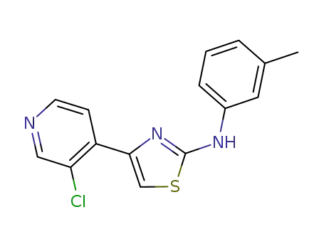 4-(3-chloro-4-pyridinyl)-N-(3-methylphenyl)-1,3-thiazol-2-amine