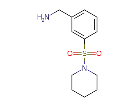 (3-(Piperidin-1-ylsulfonyl)phenyl)methanamine