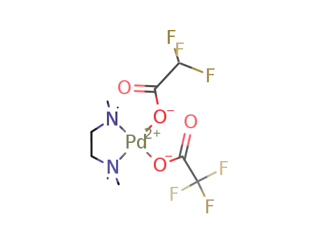 (N,N,N',N'-tetramethylethylenediamine)bis(trifluoroacetato)palladium(II)