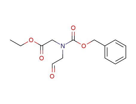 Glycine, N-(2-oxoethyl)-N-[(phenylmethoxy)carbonyl]-, ethyl ester
