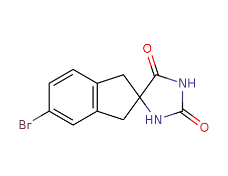 Spiro[imidazolidine-4,2'-[2H]indene]-2,5-dione, 5'-bromo-1',3'-dihydro-