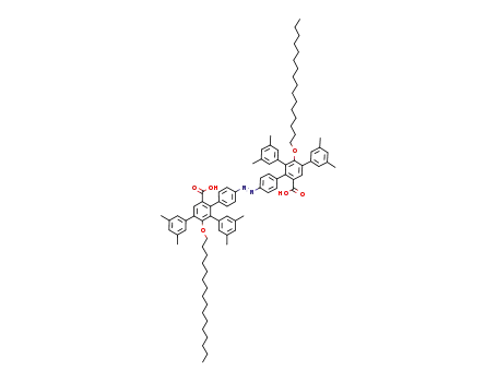 (E)-bis[4-[6'-carboxy-3'-hexadecyloxy-2',4'-bis(3'',5''-dimethylphenyl)]phenyl]diazene