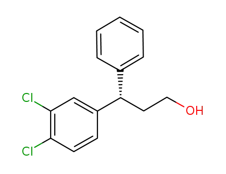 (+)-(S)-3-(3,4-dichlorophenyl)-3-phenylpropan-1-ol