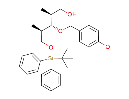 (2S,3S,4R)-5-(tert-butyldiphenylsilyloxy)-3-(4-methoxybenzyloxy)-2,4-dimethylpentan-1-ol
