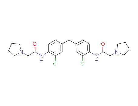 N,N'-[methylenebis(2-chloro-4,1-phenylene)]bis[2-(1-pyrrolidinyl)acetamide]